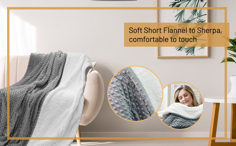 HBUDS Electric Blanket 200x150cm, Heated Throw with 10 Timer and 6 Heat