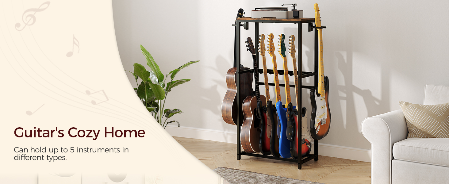 Guitar Stand for Acoustic Holder, Electric Guitar, Bass