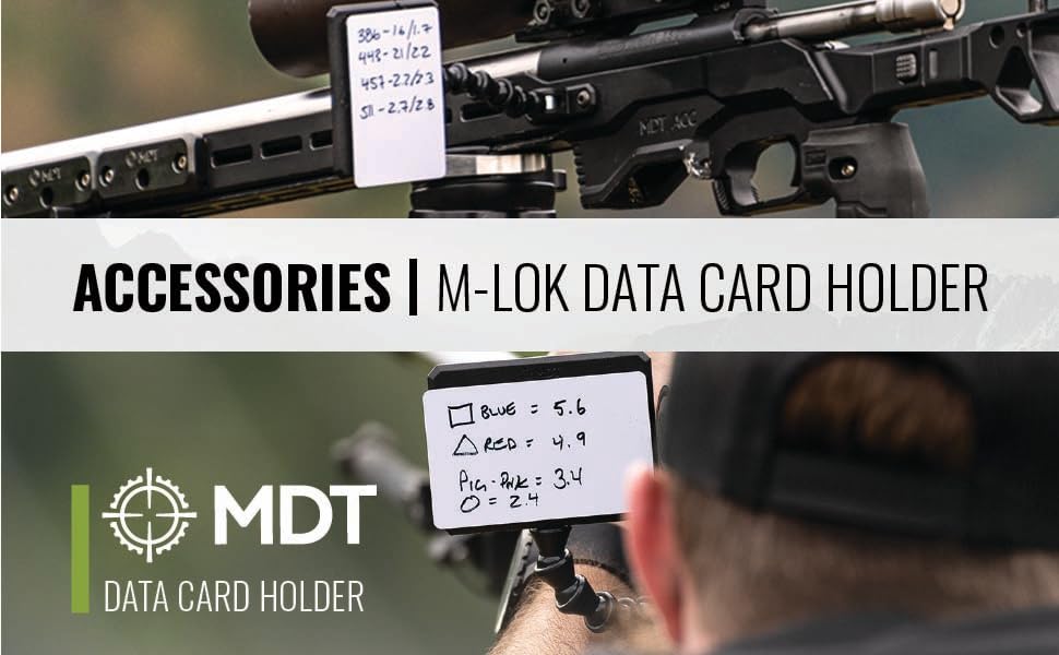 MDT MLOK Data Card Holder BLK Sports & Outdoors