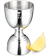 Etens Jigger for Bartending | Bar Cocktail Measuring Jigger 2 oz 1 oz | Shot Measure Jigger with ...