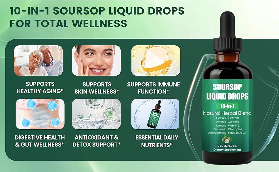 10-in-1 Soursop Extract Drops