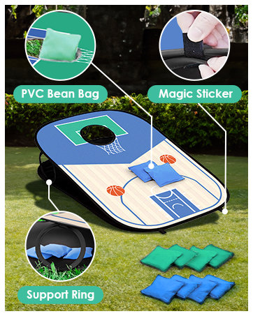 Cornhole Set-blue&green-brand-03