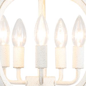 white pendant chandelier