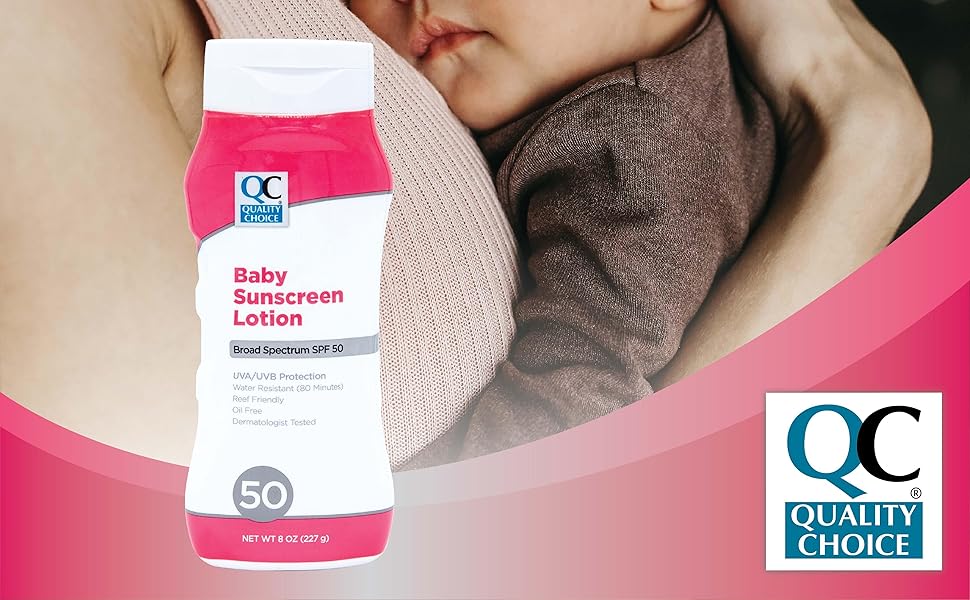 Quality Choice Sunscreen Baby SPF 50 Lotion 