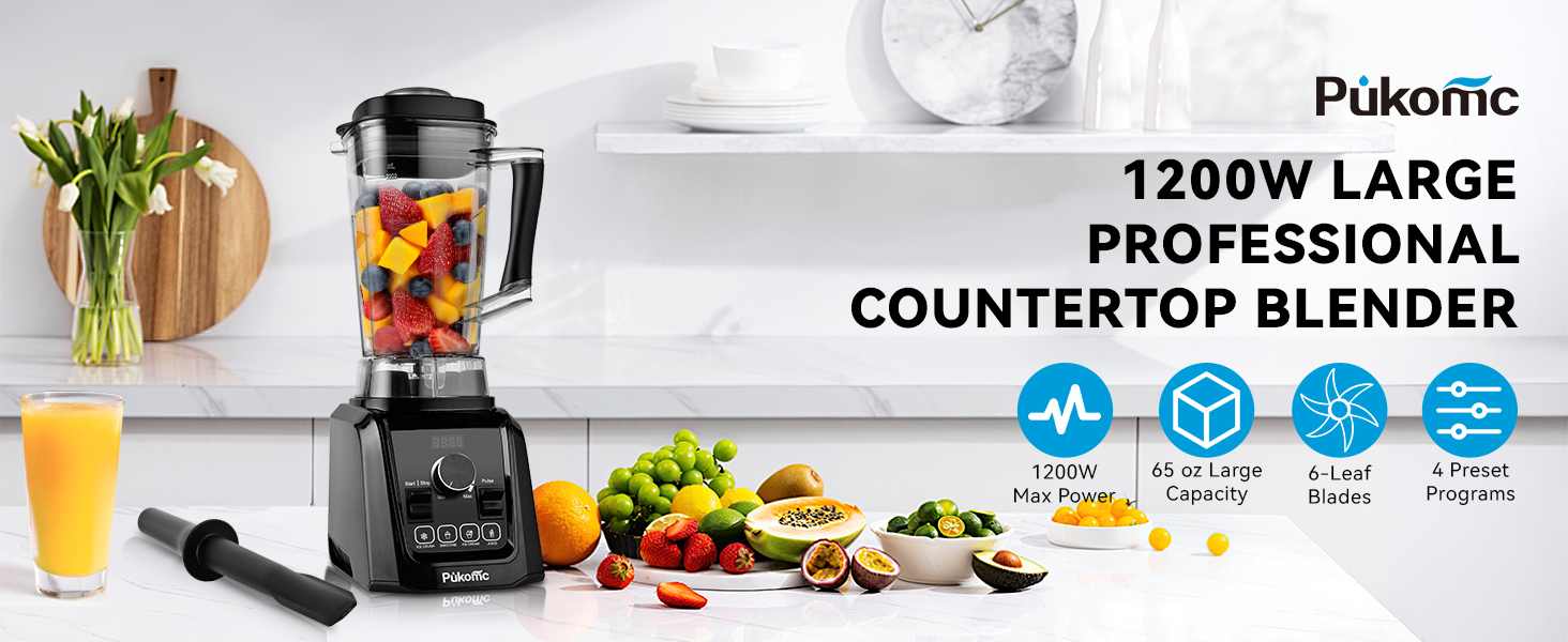 1200W LARGE PROFESSIONAL COUNTERTOP BLENDER
