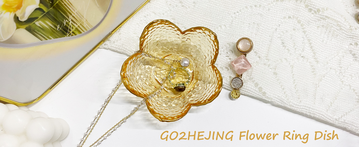 Glass Jewelry Dish