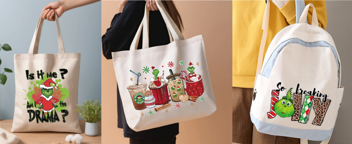 Christmas Iron on Decals Transfer, Funny Christmas Heat