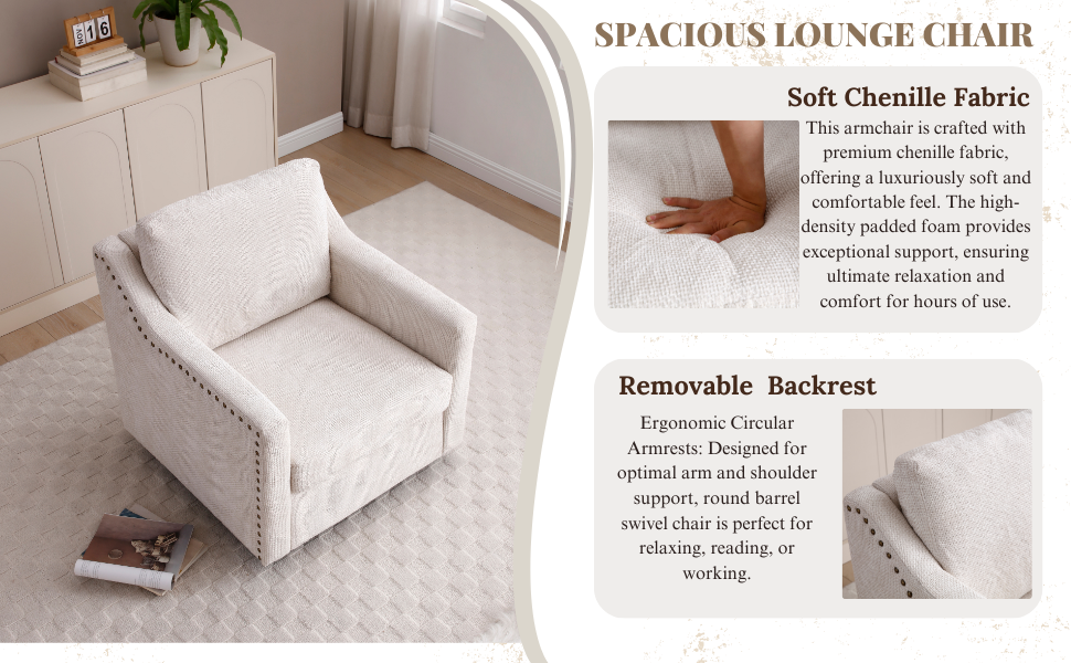 360-Degree Rotating Chair