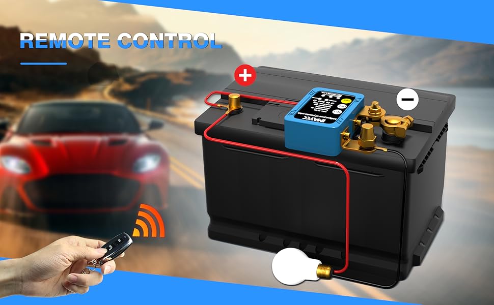 kill switch remote battery disconnect switch 12v battery cut off switch 12v