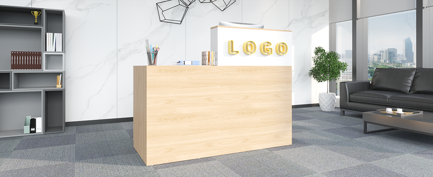 reception desk counter
