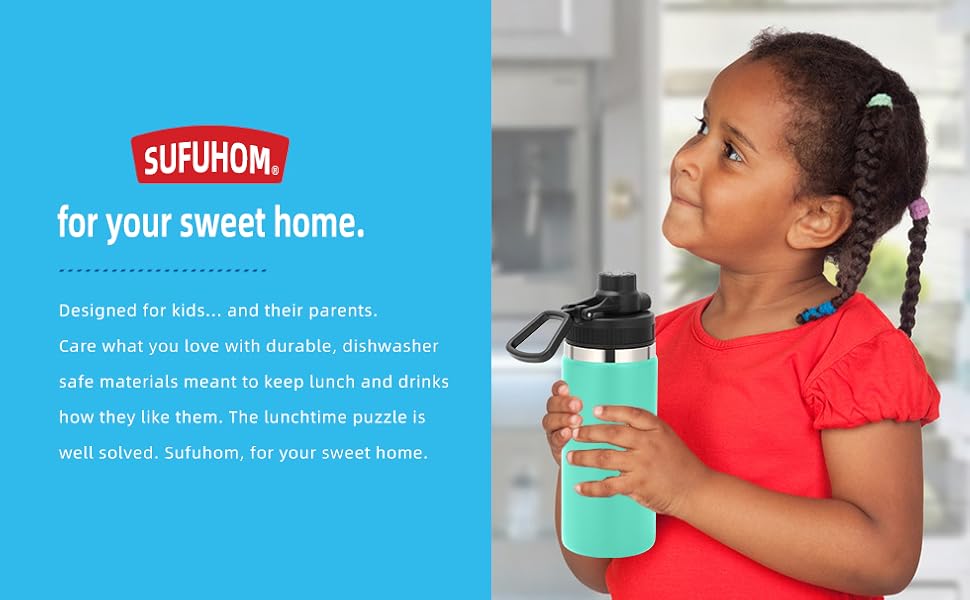 kids water bottle water bottle with straw kids water bottle for school metal water bottle