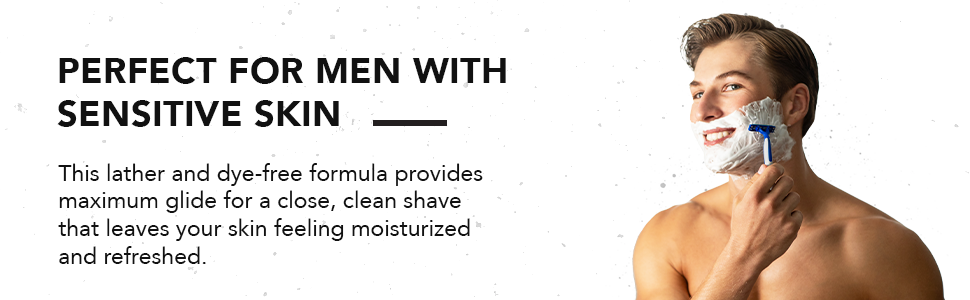 Gentlemen Republic Alcohol/Dye/Lather Free Sensitive Skin Shaving Gel