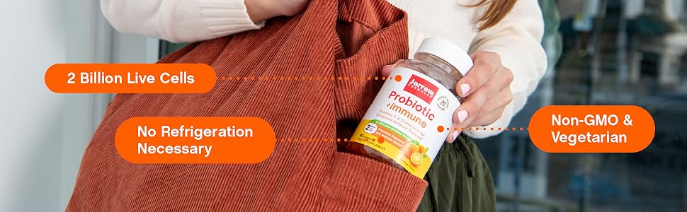 2 Billion Live Cells, No Refrigeration Necessary, Non-GMO & Vegetarian