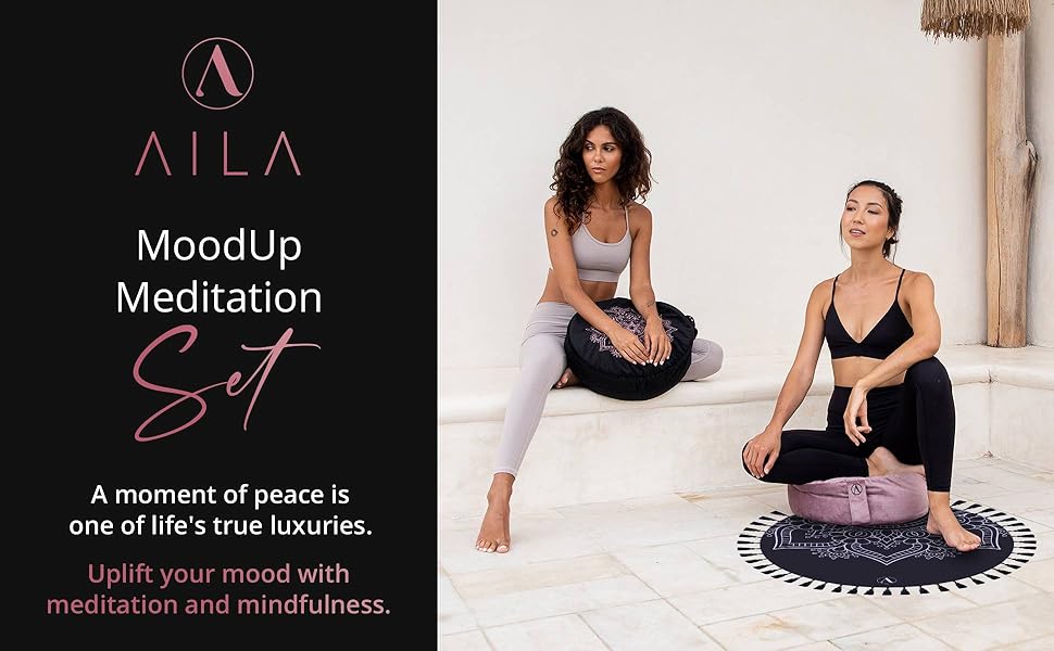 meditation cushion pillow floor mat sitting set large mediation pillow pad thick seating bolsters