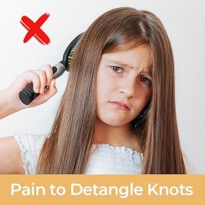 natural bristle hair brush