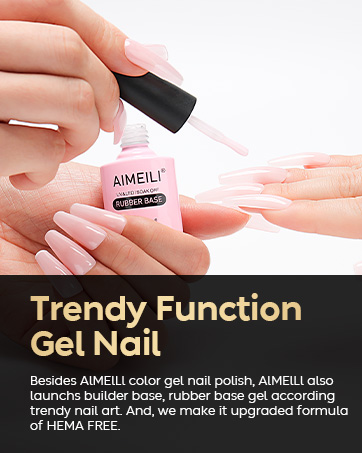 pink gel polish