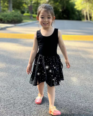 black ballet leotards