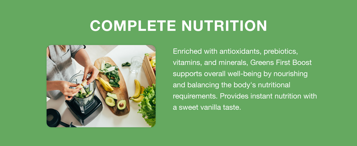 Greens First Boost - French Vanilla (Premium)