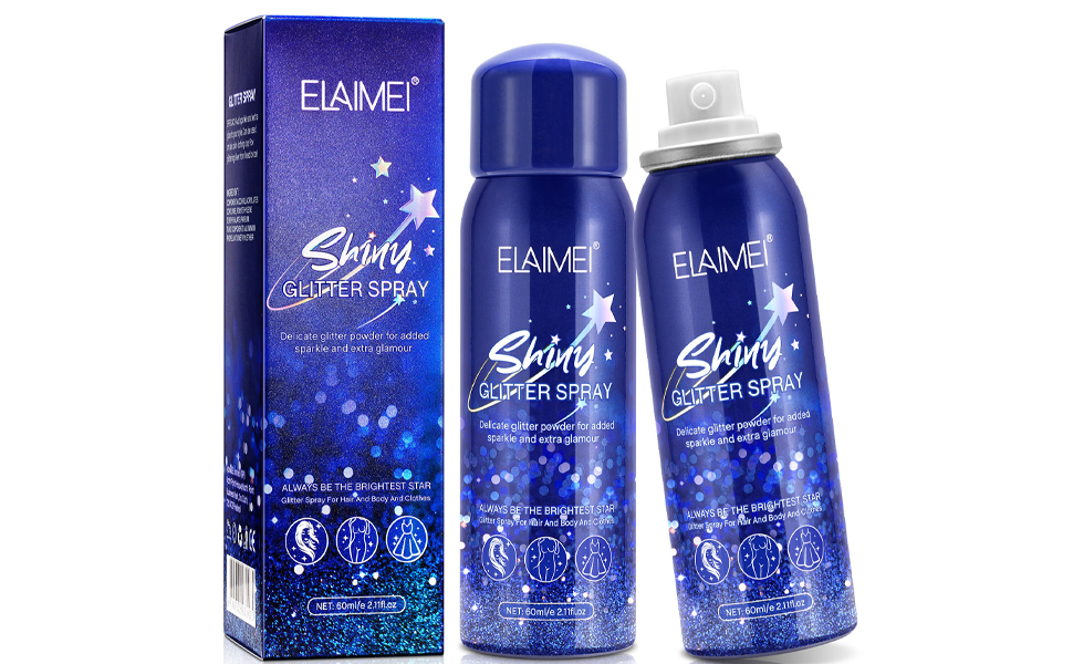 Body Glitter Spray