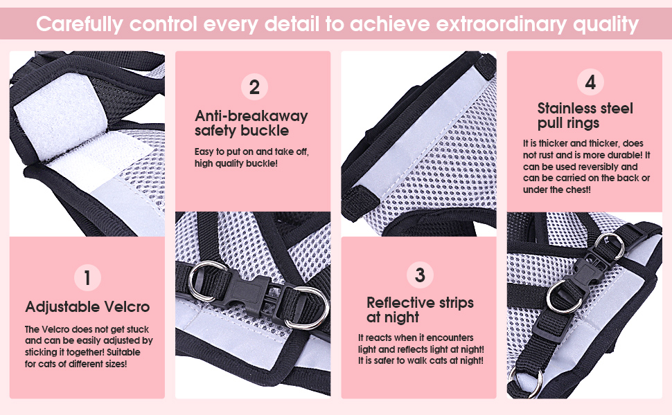 Cat Harness and Lead Set