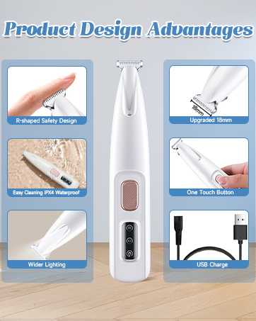 Paw Trimmer for Dogs and Cats Pet Paw Trimmer Kit