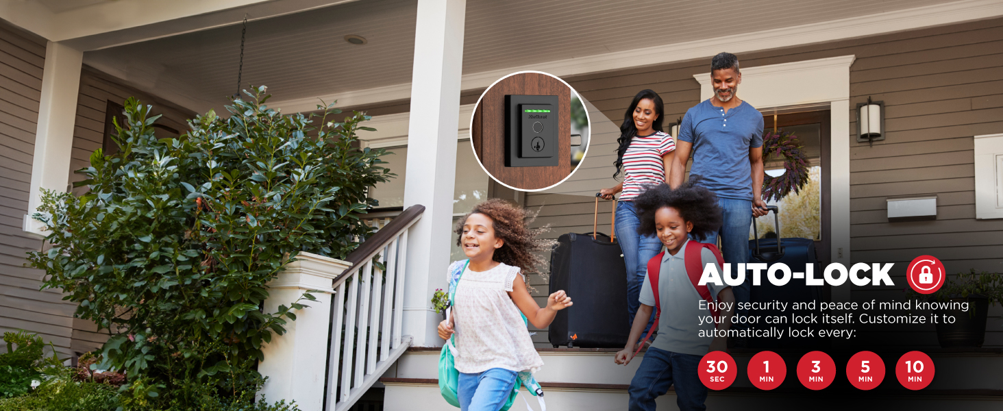 kwikset halo finger print wi-fi enabled contemporary smart lock