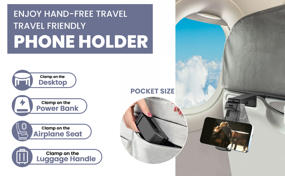 Enjoy Hand - Free Travel Friendly
