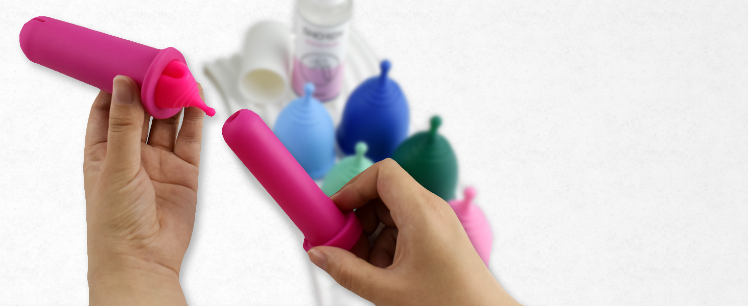 SHORDY Applicator Tool for Menstrual Cups for Easy