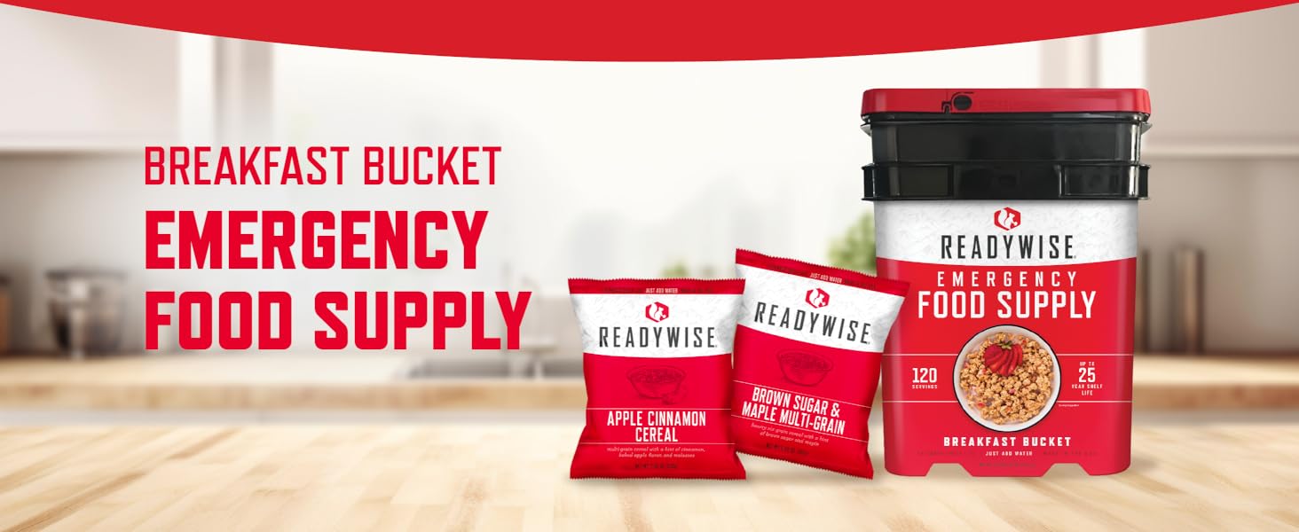 ReadyWise, 120 Servings, Vegetable Bucket, Broccoli, Sweet