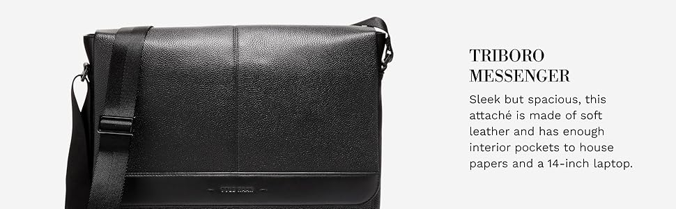 Amazon | Cole Haan Triboro メッセンジャー、ブラック