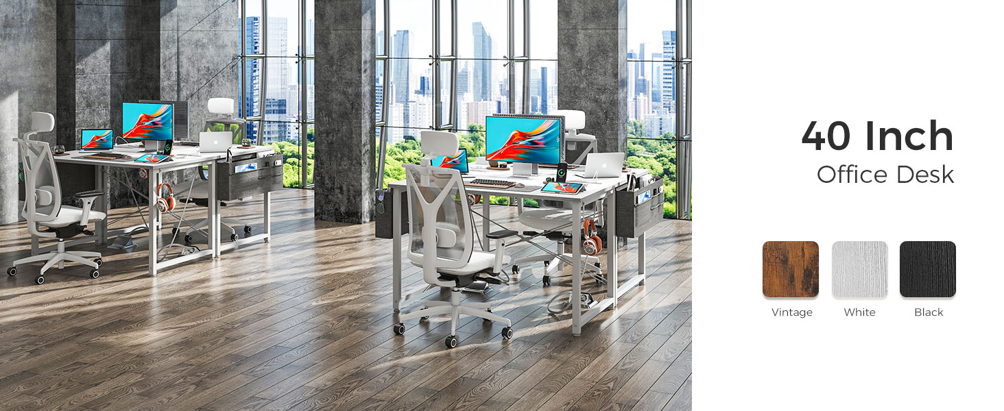 Office desk for working, writing, drafting