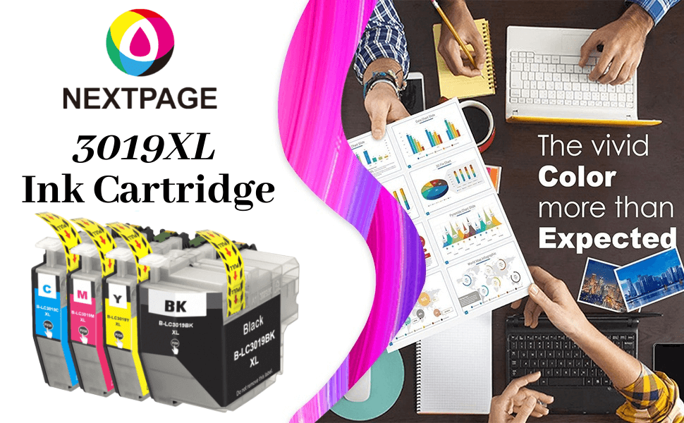 LC3019 3017 Ink Cartridges Replacement for Brother LC3017XL