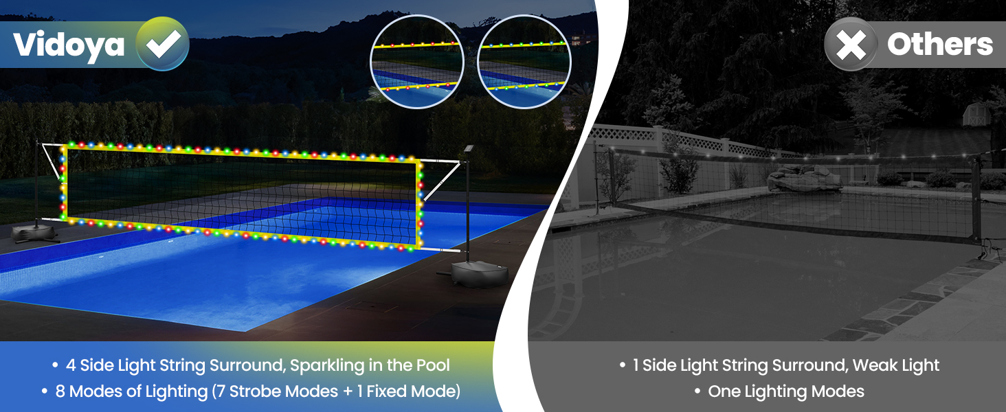 pool volleyball set