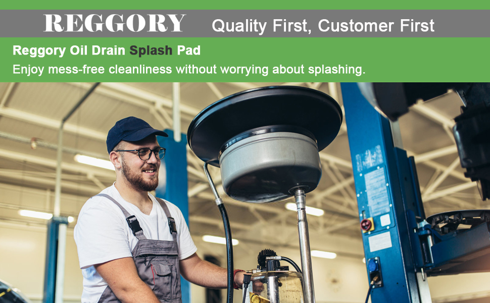 Reggory 3 Pcs 22" Oil Drain Splash Pad, Upgrade No Splatter