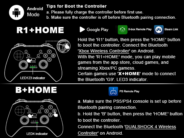 mobile controller android