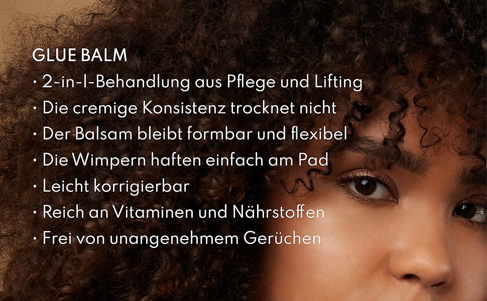 Augenmanufaktur Glue Balm Kleber sensitiv Lifting Pflege Balsam 2 in 1