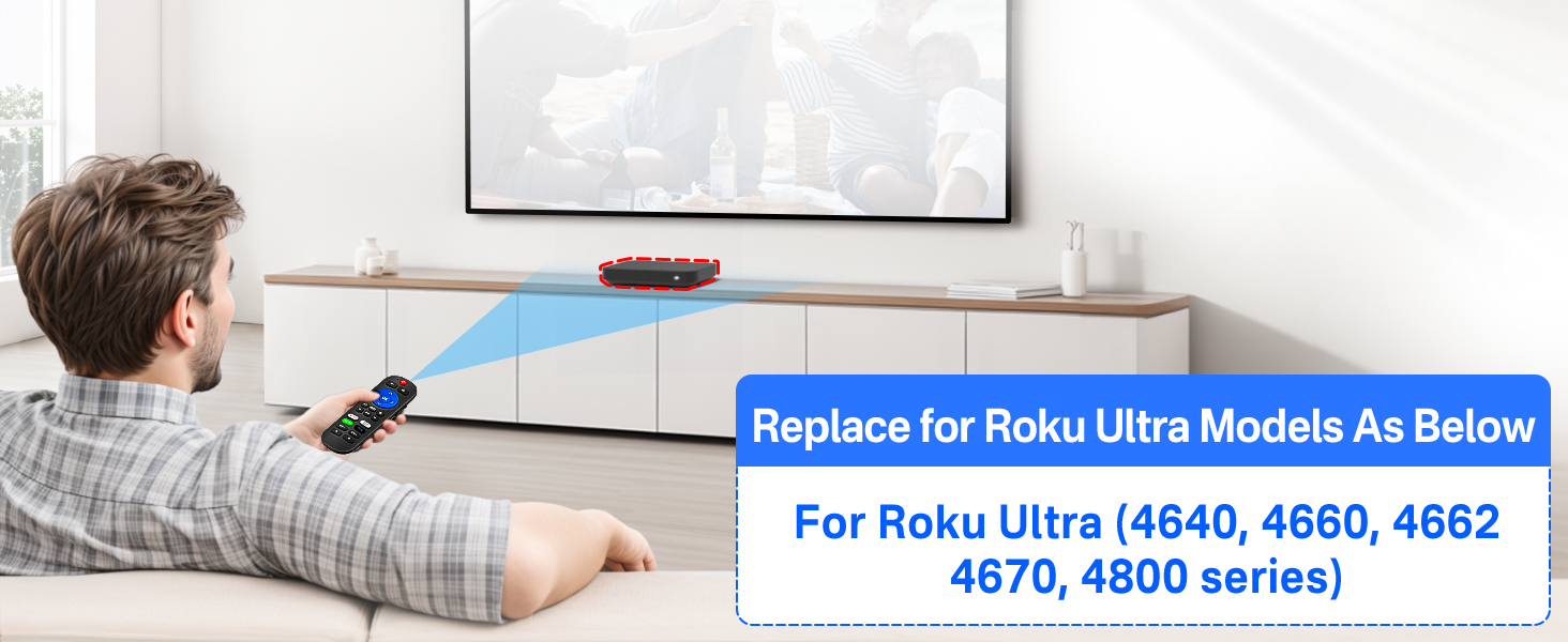 Programmed Remote for Roku