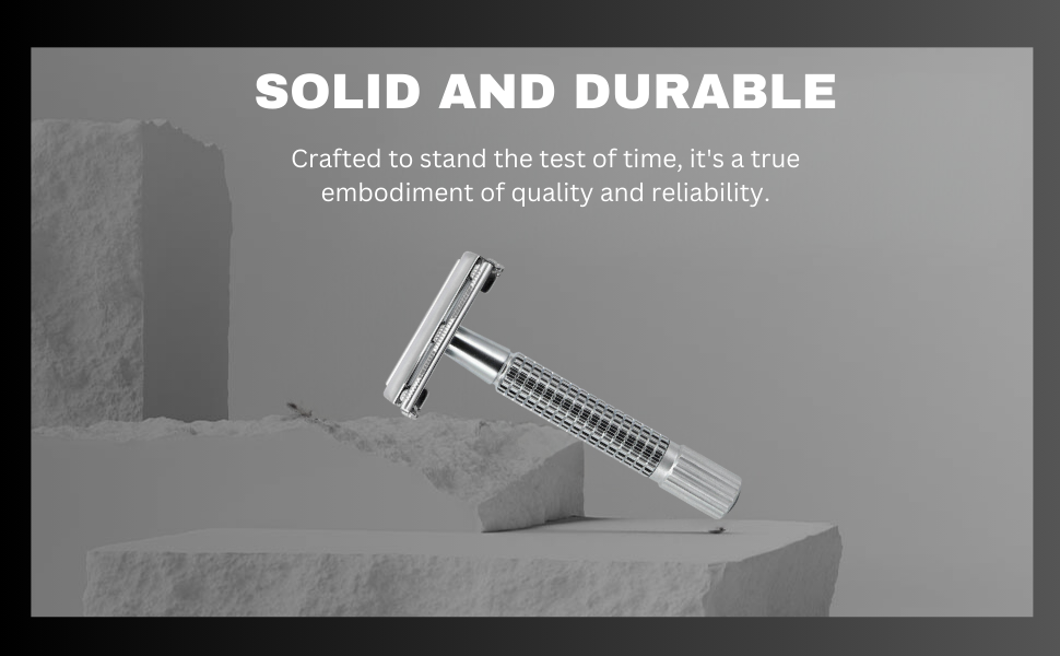 Double Edge Butterfly Safety Razor for Men and Women Fits All DE