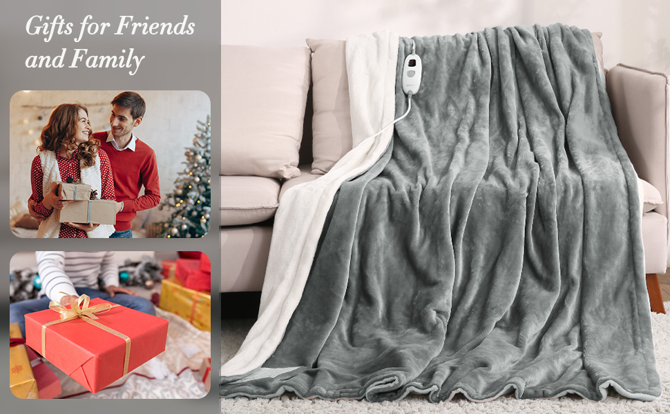 Electric Blanket Heated Throw