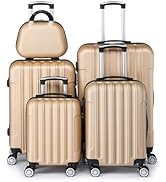 LEADZM Reisekoffer Set 3 Teilig + 4 Rollen + Zahlenschloss | Silbergrau für Business Reisen (Style 1)  
LEADZM ABS Reise 2b18abe4 26d8 4a89 92c7 1beeed7766d1. AC SR166,182