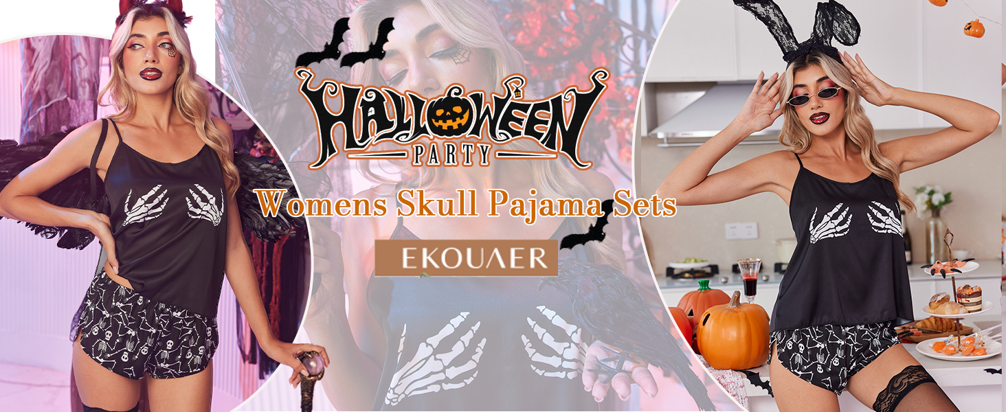 Halloween Pajamas Set