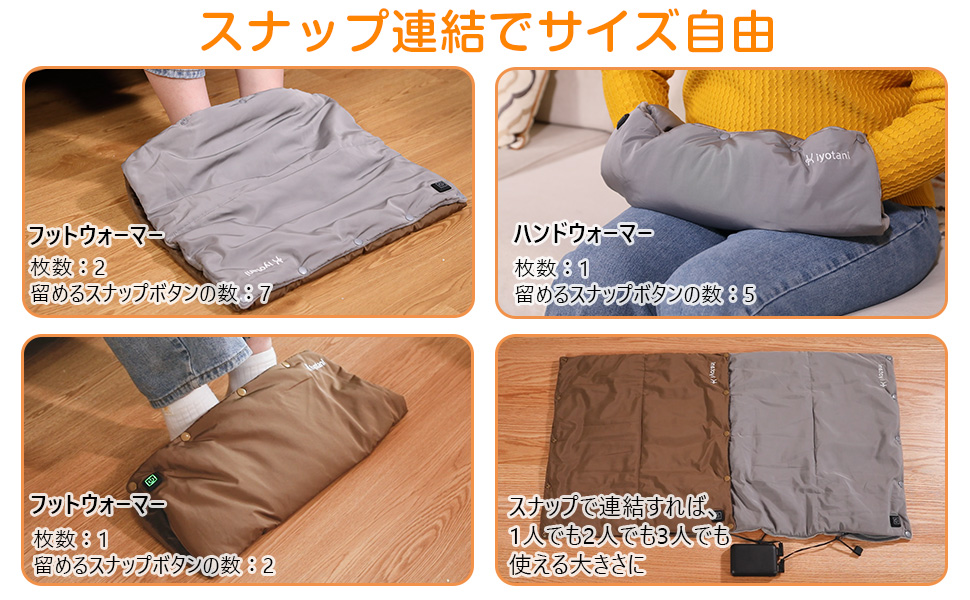 Amazon | Kiyotani 最新USBホットマット 10秒速暖 ミニ 電気