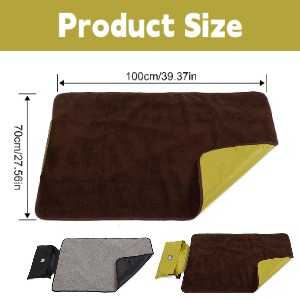 dog settle mat portable dog travel mat