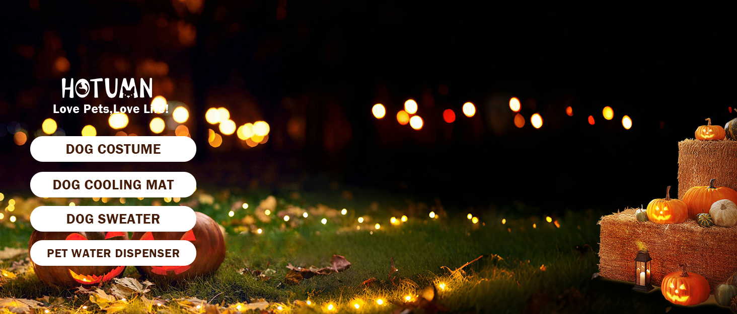 HOTUMN Dog Halloween Reindeer Costume Cute Funny Dog Wig