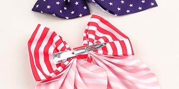 Fourth of July hair bow