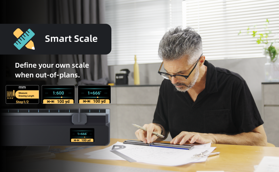 NeoRuler Digital Scale Ruler and NeoReading Kit Bundle 12