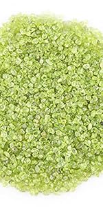 Amazon | K I T A T Uペリドット さざれ 200g 天然 AAAAA 5A