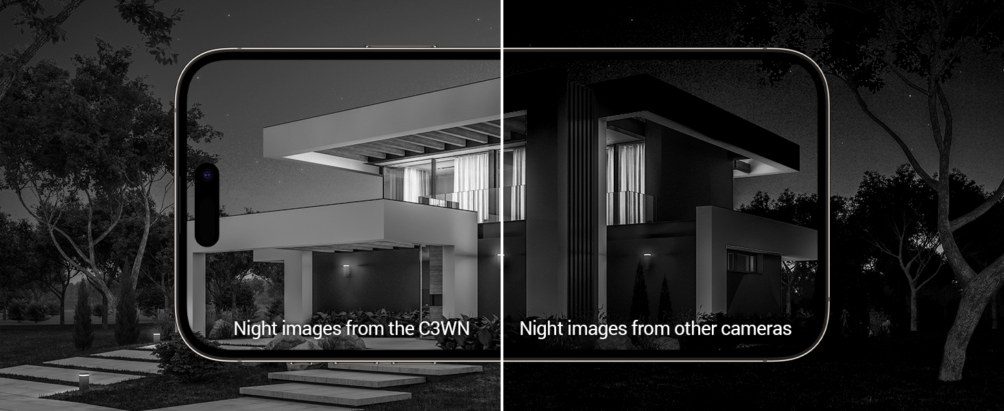 EZVIZ Security Camera Outdoor 1080P WiFi, 100ft Night Vision, Weatherproof, Smart Motion