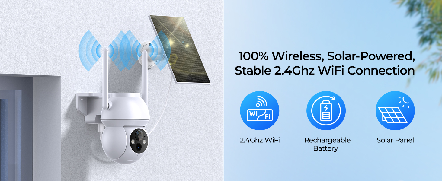 Solar Security Camera A3