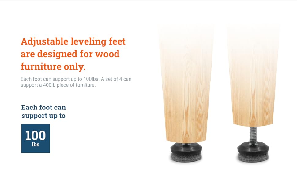 Chair Levelers Table Leveler 1/420 Furniture Leveling Feet